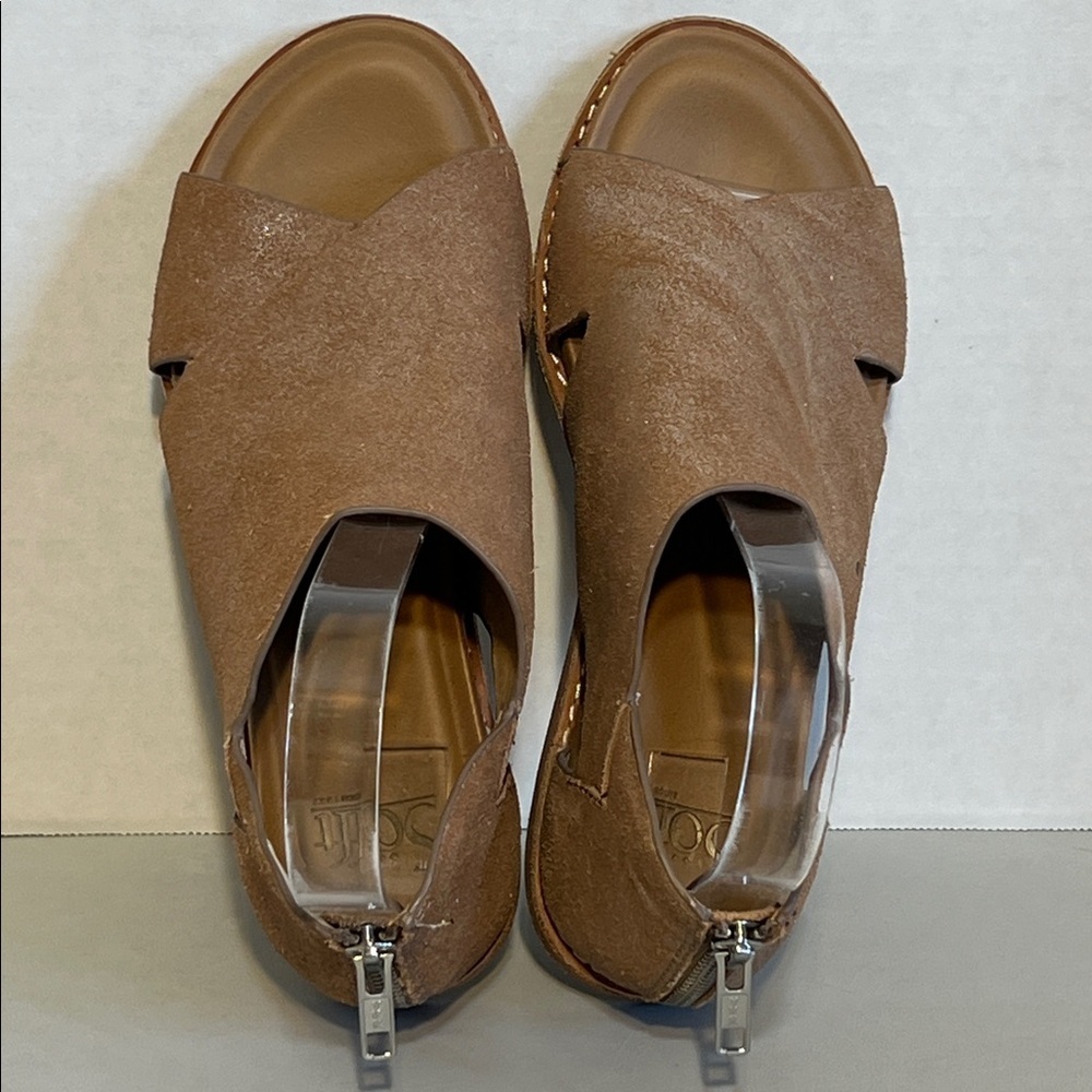 Sofft Shimmering Tan Women's Sandals Size 7
